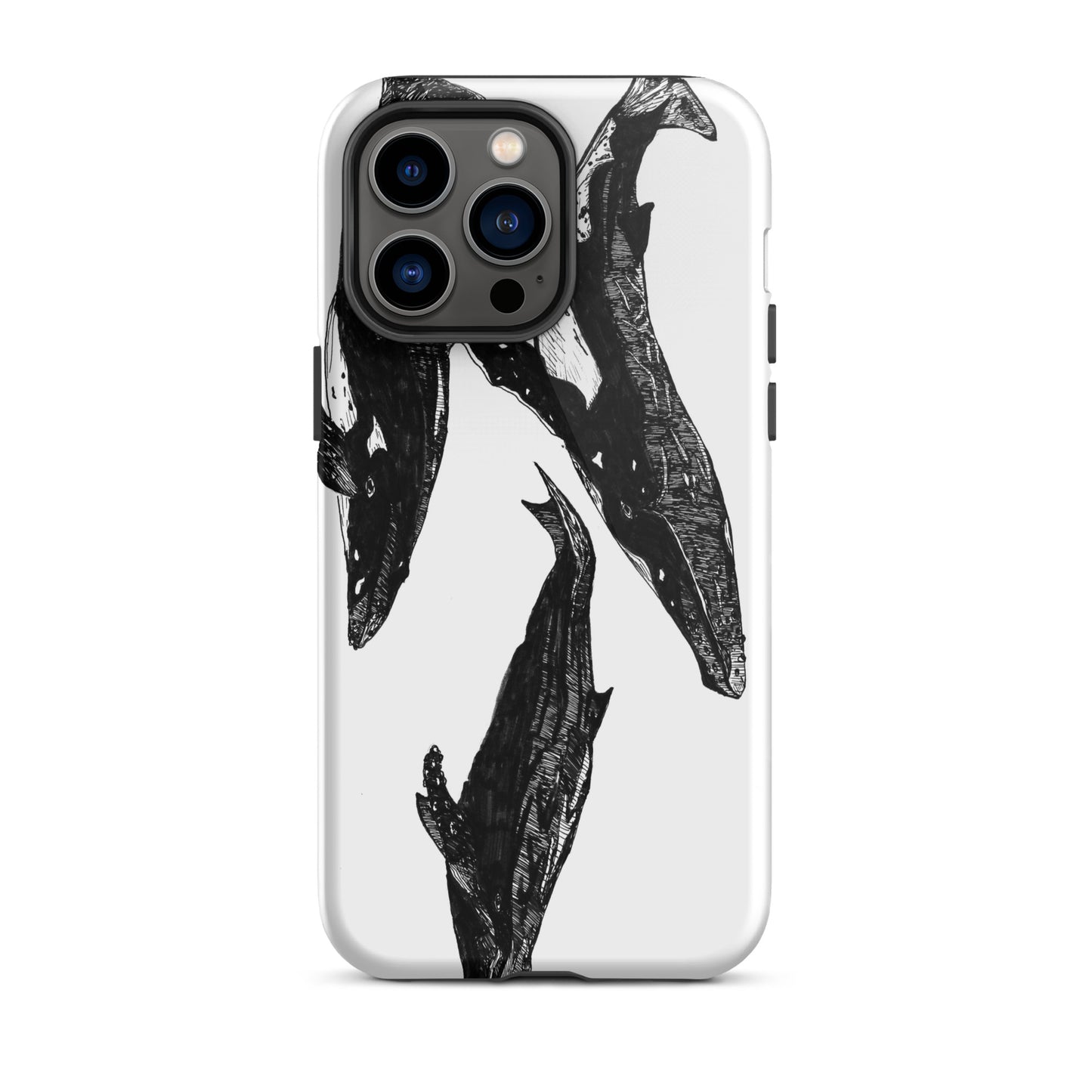 Humpback Migration 2 Tough iPhone case