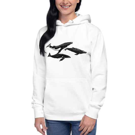 Humpback Migration Unisex Hoodie