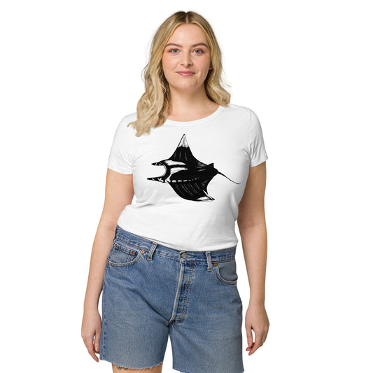 Manta Ray Women’s basic organic t-shirt